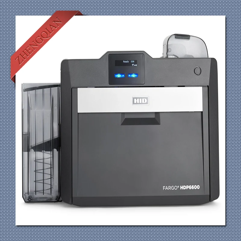Fargo HDP6600 принтер для удостоверения личности двухстороннее использование Fargo078220 лента и пленка Fargo078220