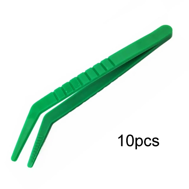10pcs Plastic Bug Insect Catcher Tongs Tweezers for Kids Children Biology Study 5