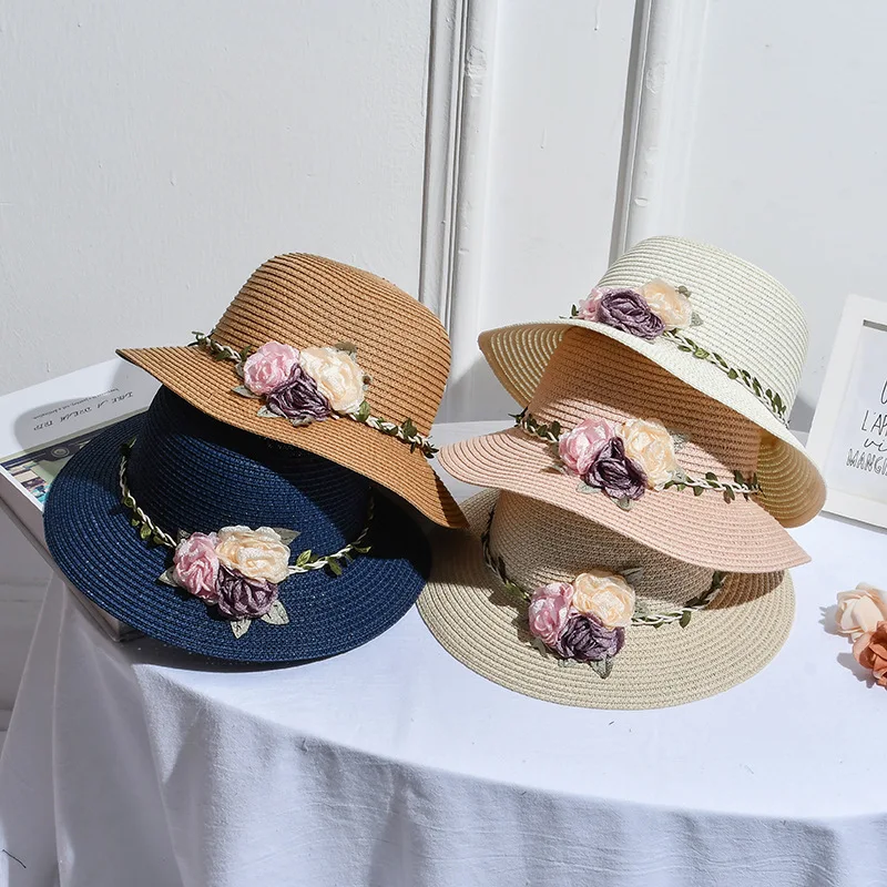 

Korean-style Summer Topee UV-Protection Sun Hat Women's Cool Sun-resistant Beach Hat Straw Hat