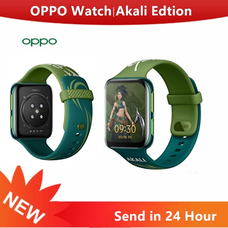 Official Original New OPPO Watch EVA Edition 46mm Smartband eSIM Cell Phone  1G 8G GPS 1.91inch AMOLED Flexible Watch VOOC 430Mah - AliExpress