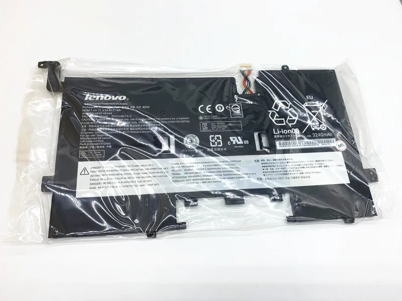 Новые оригинальные Батарея для lenovo ThinkPad Helix2 00HW006 00HW007 SB10F46444 2ICP4/66/73-2 7,4 V 27WH