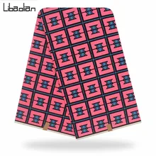 Новое поступление Анкара воск хлопок Африканский Воск принты ткань настоящий голландский воск настоящий высокое качество Анкара ткань для платья F912-2