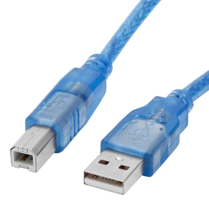 1,5 м кабель USB для принтера Тип B папа-папа USB 2,0 кабель для принтеров, сканеров или жестких дисков цифровых устройств
