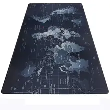 Игровой компьютерный коврик для мыши, большой коврик для мыши с картой мира, большой Настольный коврик, нескользящая резиновая основа, коврик для мыши для ноутбука, ПК, игры, водонепроницаемый