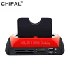 CHIPAL All In 1 HDD Docking Station USB 2.0 to 2.5