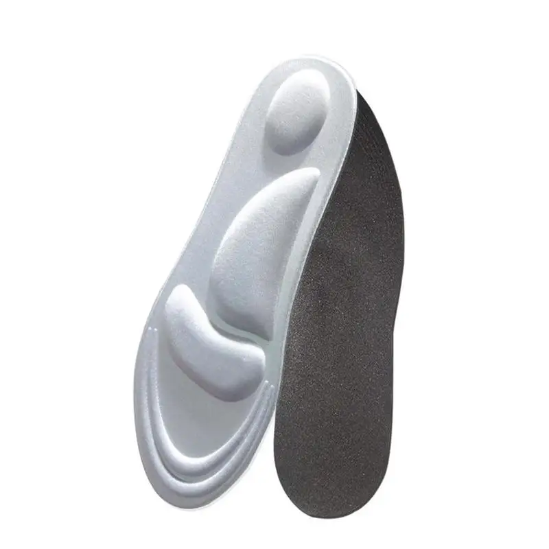 Дышащие 4d стельки для бега эластичные дезодорирующие удобная губчатая подставка