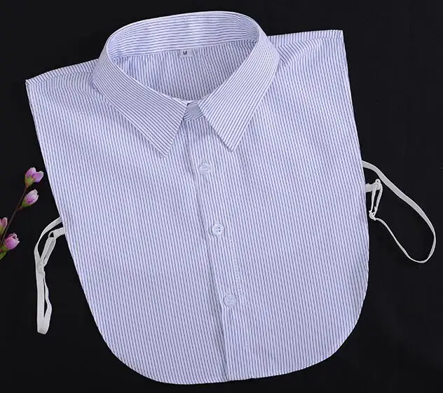 SIZE M Мужская рубашка с фальшивым воротником,, в полоску, съемный, мужской, s, фальшивый воротник, хлопок, мужской, Краген, съемные воротники, Nep Kraag - Цвет: SIZE M