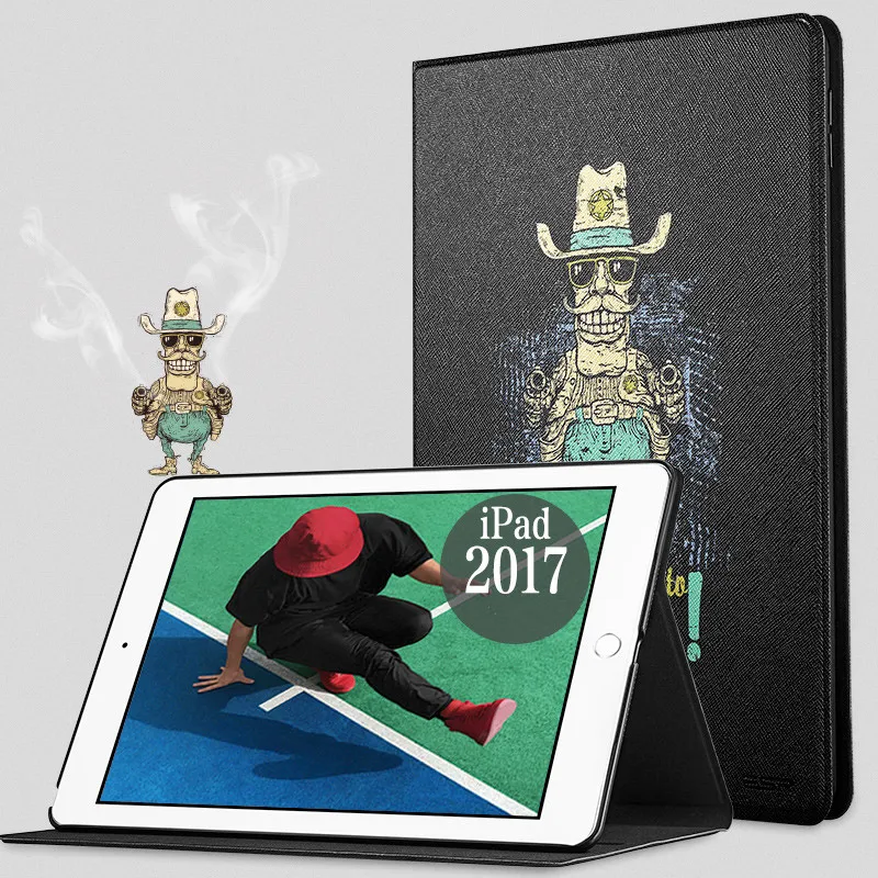 Чехол для iPad 9,7, ESR illustration милый мультяшный чехол устойчивый к царапинам чехол твердая задняя крышка для нового iPad выпуска