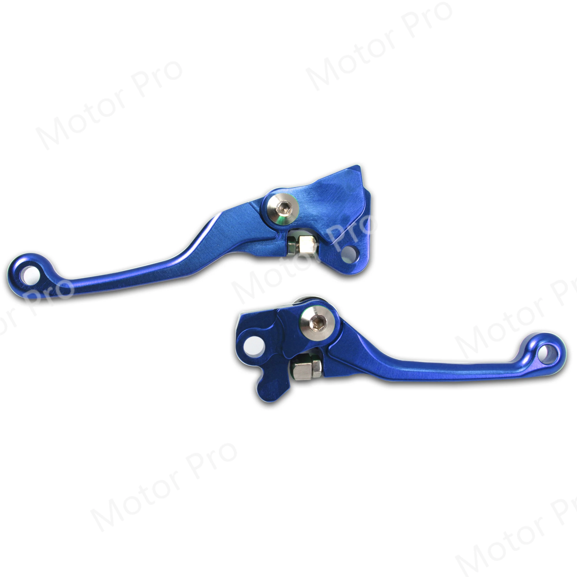 Для KAWASAKI KXF 450 2008 2009 2010 2011 2012 алюминиевый тормозной насос сцепления Рычаг аксессуары для мотоциклов KXF450 цилиндр 1 пара - Цвет: BLUE