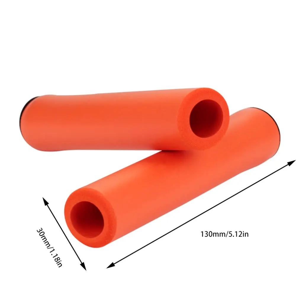 High Quality Mountain Bike Color Soft Sponge Handle Set New Imported Silicone Anti-skid Grip Bicycle Accessories