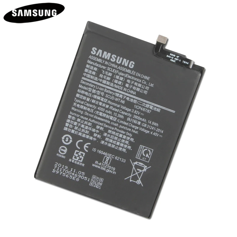 Аккумулятор для телефона SCUD-WT-N6 для samsung Galaxy A10s A20s Honor Holly 2 Plus SM-A207 сменный аккумулятор 4000 мАч