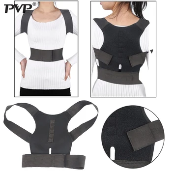 

Adjustable Back Posture Corrector Corset Back Spine Support Brace Belt Shoulder Lumbar Correction Bandage Orthosis For Men Women