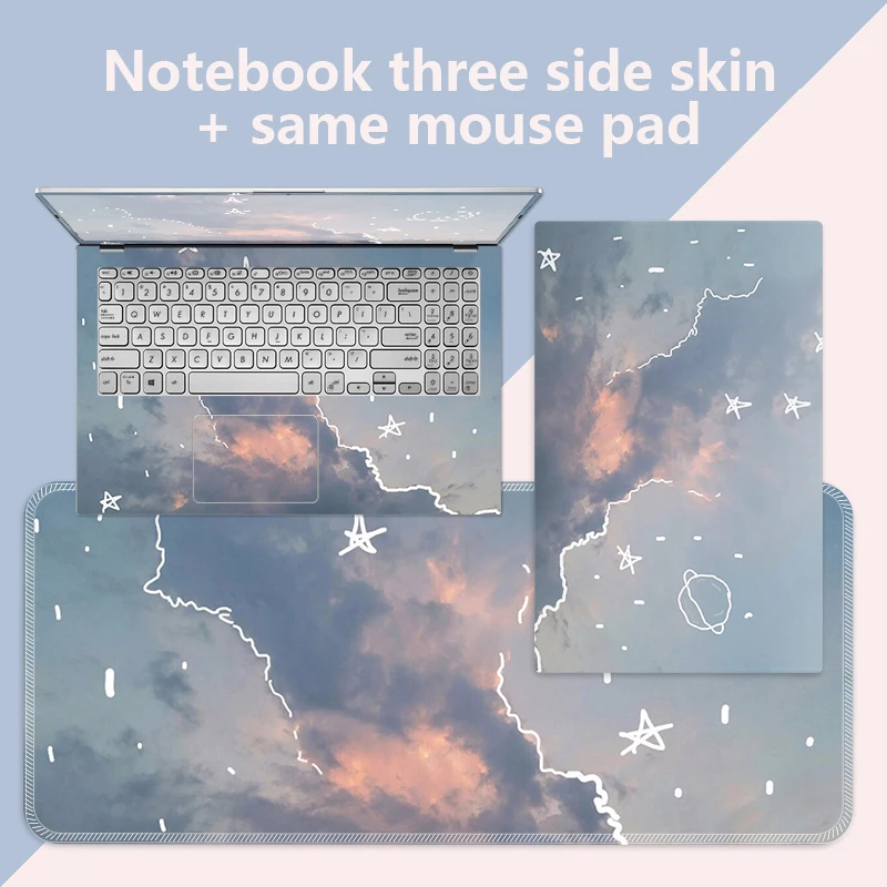 Blue Aesthetic Collage Laptop Skin ubicaciondepersonas.cdmx.gob.mx