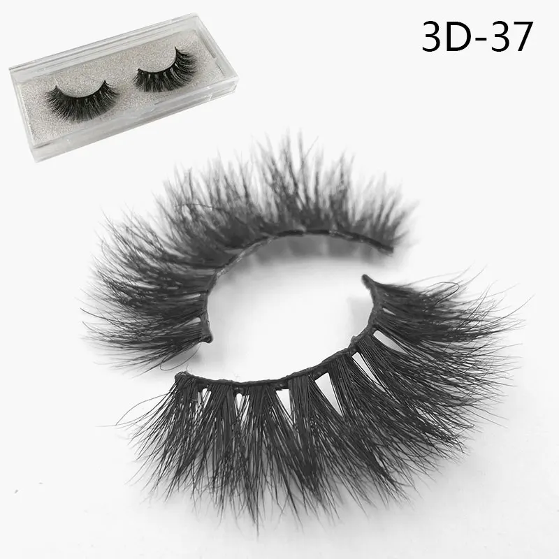 3D-37 Iflovedekd полная распродажа накладных ресниц качество 3d норковые ресницы, фирменная торговая марка норковые ресницы упаковочная коробка - Цвет: 3D-37
