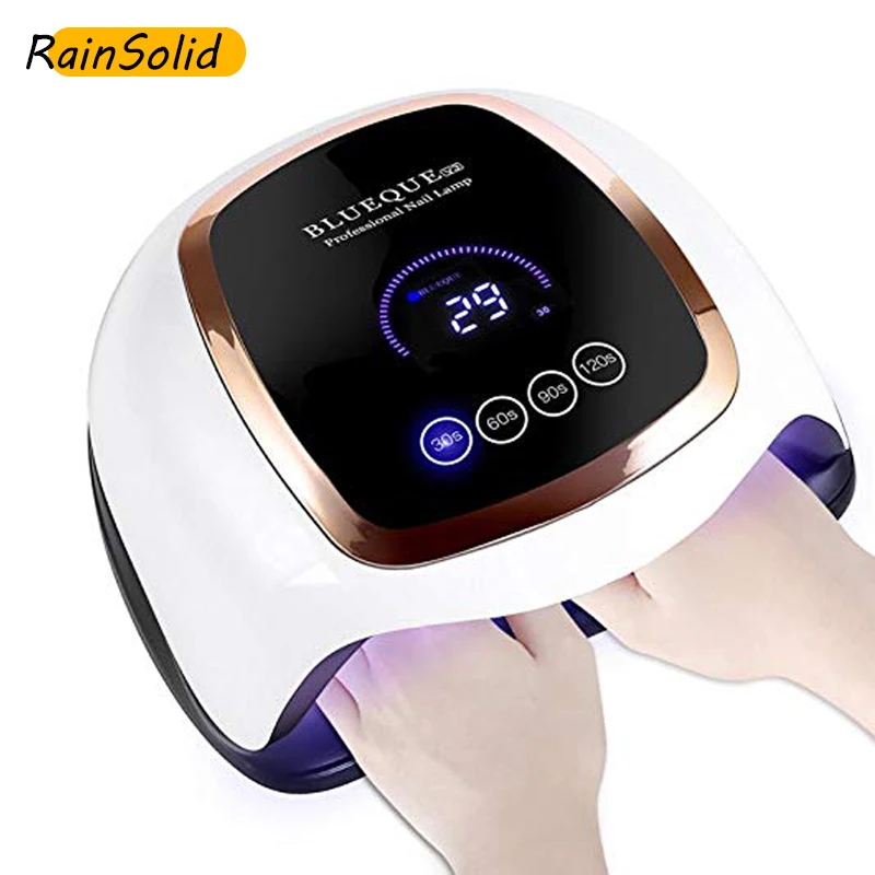 84W UV LED Nail Lamp Dryer for Gel Polish Professional Curing Fingernail and Toenail Auto Sensor Machine | Красота и здоровье