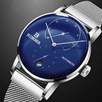 

Switzerland BINGER Men Watches Top Brand Luxury Mechanical Watch Men Automatic Waterproof Sapphire Sport Watch Relogio Masculino