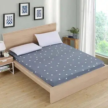 

Printed Bed Linen 100%Polyester Fitted Sheet Mattress Cover Queen Size Mattress Covers Fitted Sheet Sets With Elastic Bed Sheet