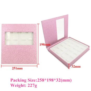

Luxury Eyelashes Packing Book Eyelashes Book Gift Pack for 3D 5D 7D Mink Eyelahes Luxury Falase Eyelashes Book perfect Lash Box