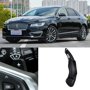 

2PCS/Pair Aluminum Steering Wheel Paddle Shifter Extension for Ford Fusion Mondeo for Lincoln MKS MKT MKX MKZ MKC Continental 20