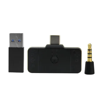 

USB Wireless Bluetooth 5.0 Headset Receiver Adapter Audio Transmitter For PS4 PC