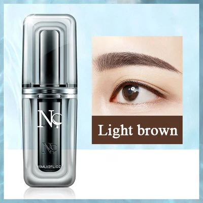 light brown 1 шт. Перманентный макияж микроблейдинг пигмент профессиональный натуральный 15 мл чернила для татуажа цветные косметические инструменты для бровей подводка для глаз губ - Цвет: light brown