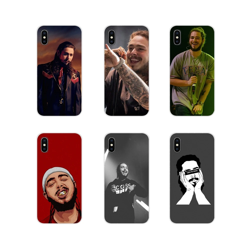 Post Malone для Samsung Galaxy S2 S3 S4 S5 Mini S6 S7 Edge S8 S9 S10E Lite Plus Аксессуары чехлы телефонов |