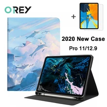 Чехол Funda для iPad Pro 2020 чехол Apple 11 12 9 дюймов задняя крышка складной