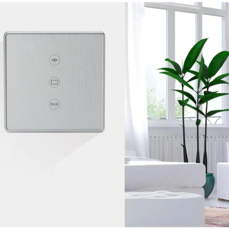

Smart Wifi Touch Curtain Switch Mobile APP Control Support Alexa Google Home Roller Shutter Smart WiFi Switch APP Voice Control