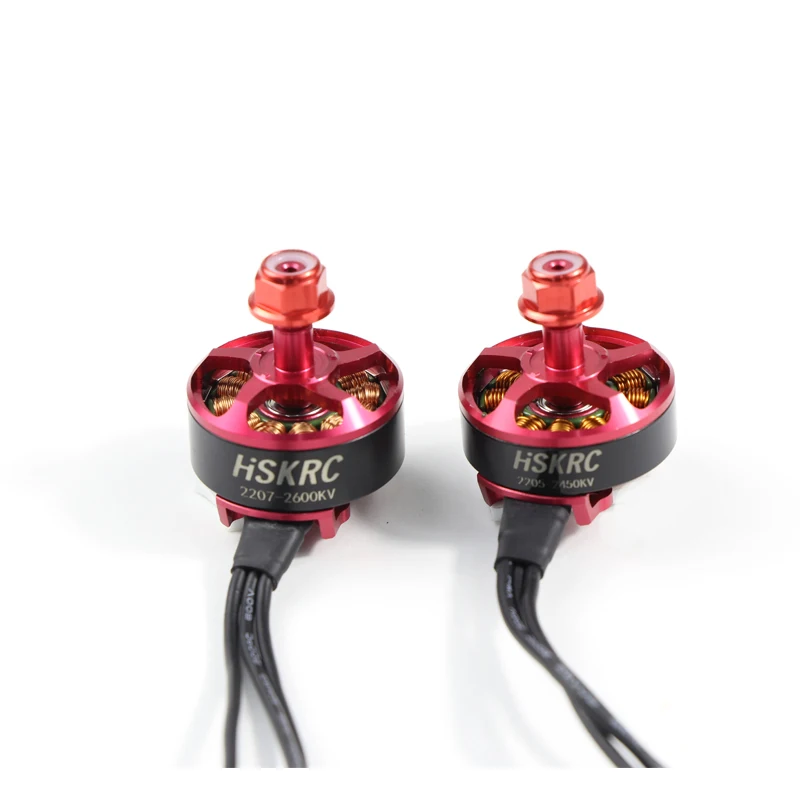 4 шт. HSKRC 2205 2450KV2207 2600KV 4S бесщеточный двигатель FPV Для RC Racing Freestyle 5 дюймов X220S Tyro129 |