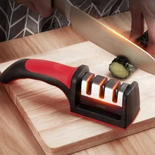 Outil d'aiguisage de couteaux multifonctionnel, outils d'aiguisage ménage/Commercial pierre professionnelle cadre d'aiguisage rapide