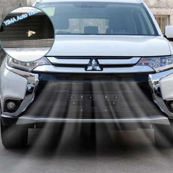 

Lapetus Auto Styling Front Head Grille Insert Net Insect Screening Mesh Cover Trim Fit For Mitsubishi Outlander 2016 - 2020