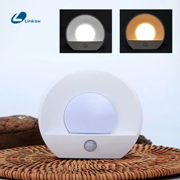 

Motion Sensor Night Light LED Infrared Human 4 leds USB Charging Sensing Lights Wall Lamp Closet Cabinet Stairs Automatic Lamps
