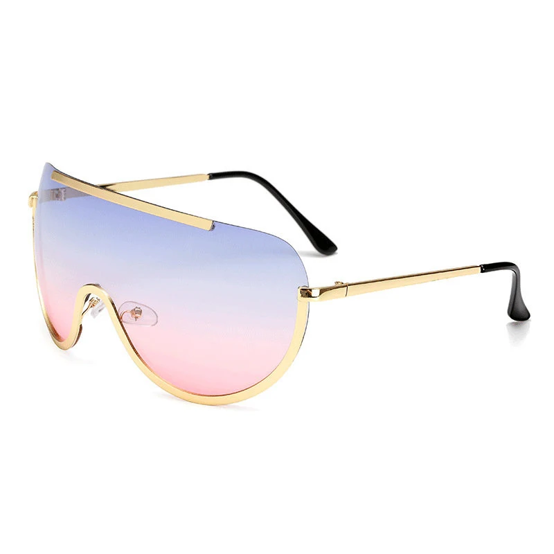 RBRARE Siamese Alloy Sunglasses Women Classic Round Sun Glasses Metal Candy Colors Outdoor Oculos De Sol Feminino UV400