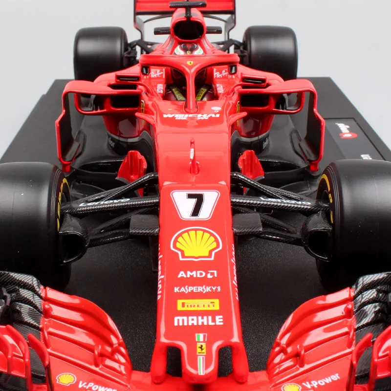 1/18 весы большой BBurago Формула гоночный автомобиль dirver SF90 № 16 Charles Leclerc № 5 Себастьян игрушечные машинки модели автомобилей