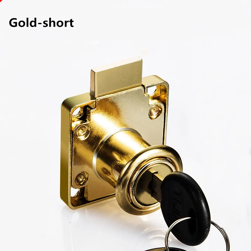 GOTOTOP Serrure De Tiroir 2Pcs Serrure Avec Clés Pour Meubles Tiroir Armoire Bureau Sécurité