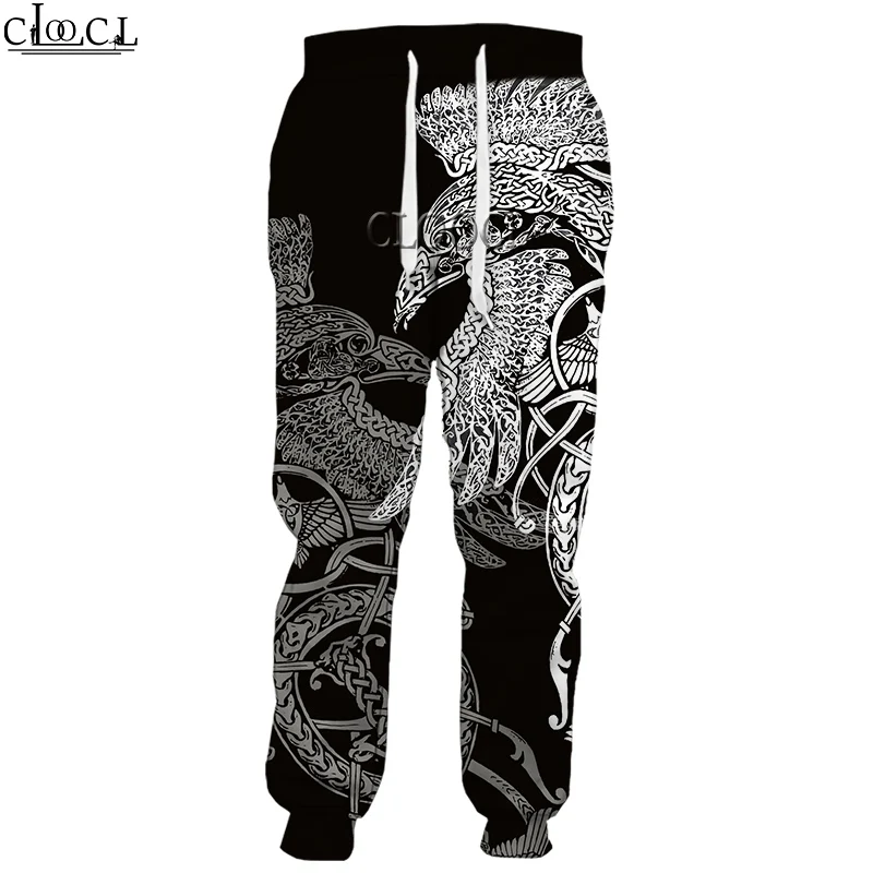 

CLOOCL 2021 Newest Popular Viking Tattoo 3D Print Men Women Fashion Casual Unisex Sweatpants Harajuku Trousers Drop Shipping