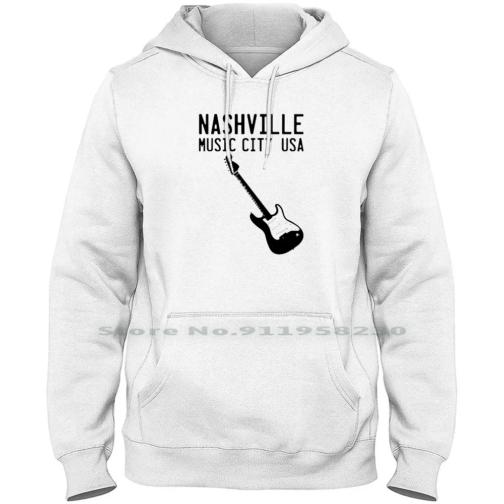 

Music City Men Women Hoodie Pullover Sweater 6XL Big Size Cotton Music City Us Music