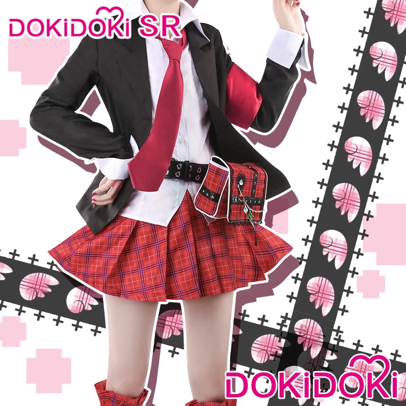 PRE-SALE DokiDoki-SR Аниме Косплей Shugo Chara Hinamori Аму косплей костюм женская школьная форма