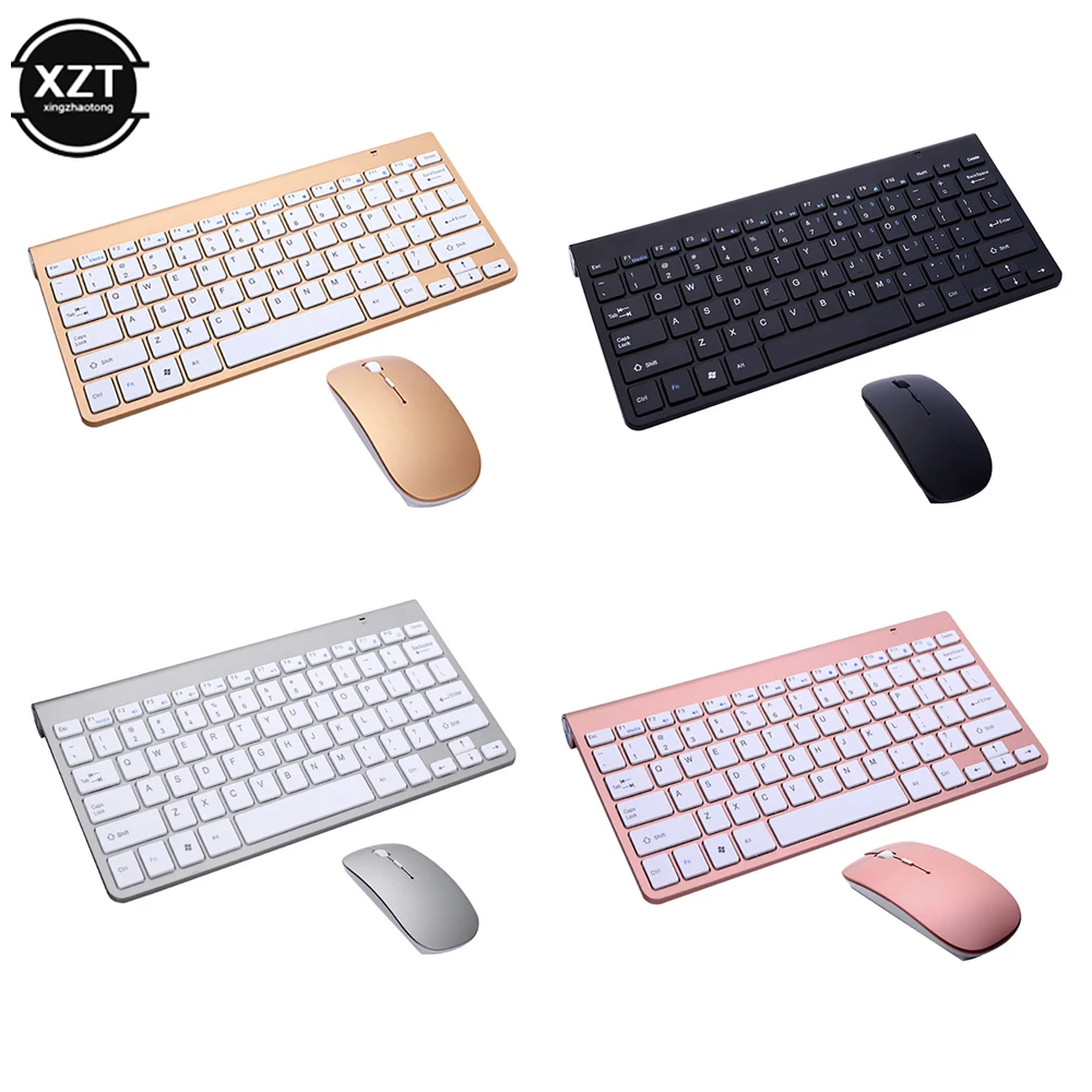2.4G Wireless Keyboard and Mouse Mini Multimedia Keyboard Mouse Combo Set for Notebook Laptop Mac Desktop PC with USB Receiver images - 6