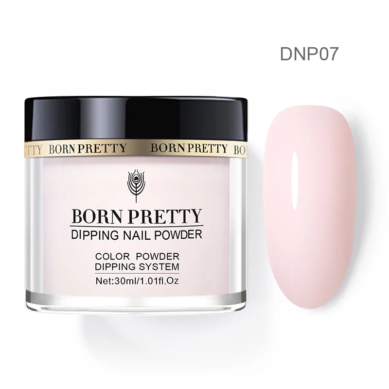 BP-DNP07-30ML BORN PRETTY 10 ml Starlit Dipping Nail Powder Glittery Natural Dry Translucent Powder Dust Nail Art Decoration DIY Manicuring - Цвет: BP-DNP07-30ML