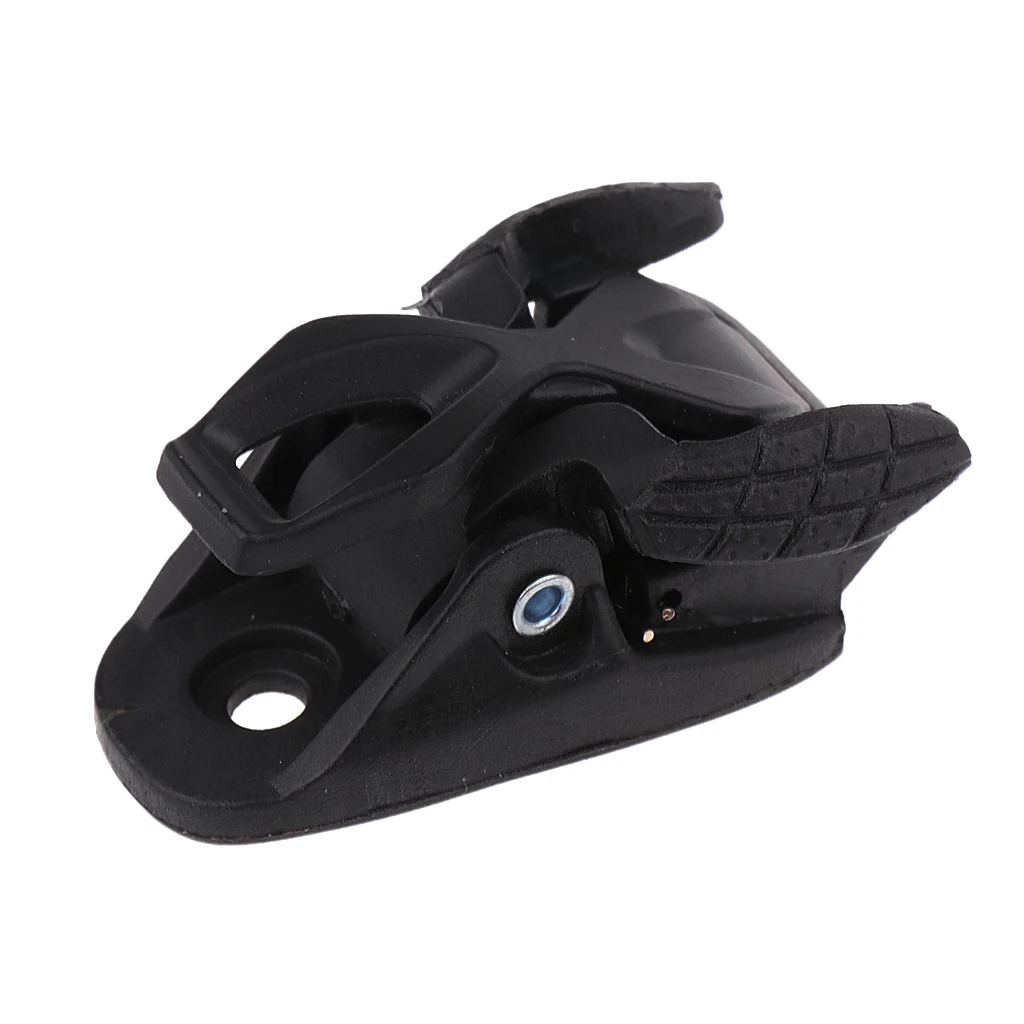 Inline Roller Skate Spider Clasp Buckle with Screws for Fasten Strap Black