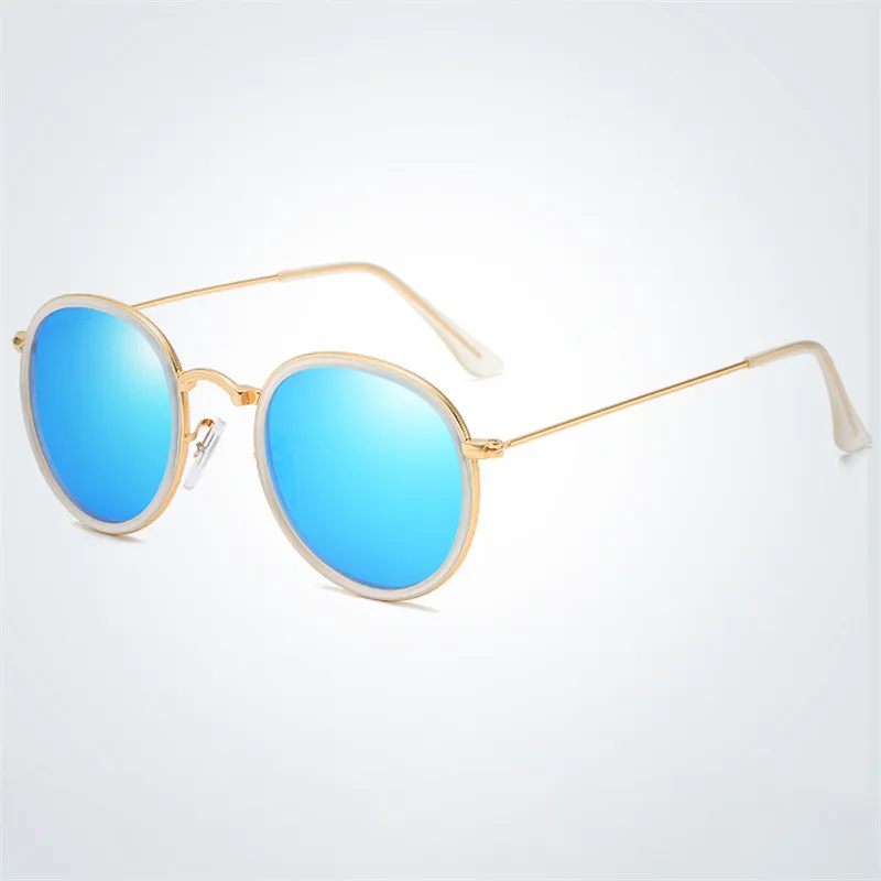 

Polarized Sunglasses Men Shades Sun Glasses Women Round Gafas De Sol Male Eyewear Metal Frame Eyeglasses Female