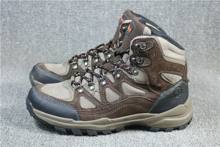 

Zapatos senderismo redmond Men outdoor genuine leather hiking shoes man scarpe walking trekking Climbing hunting boots shoes
