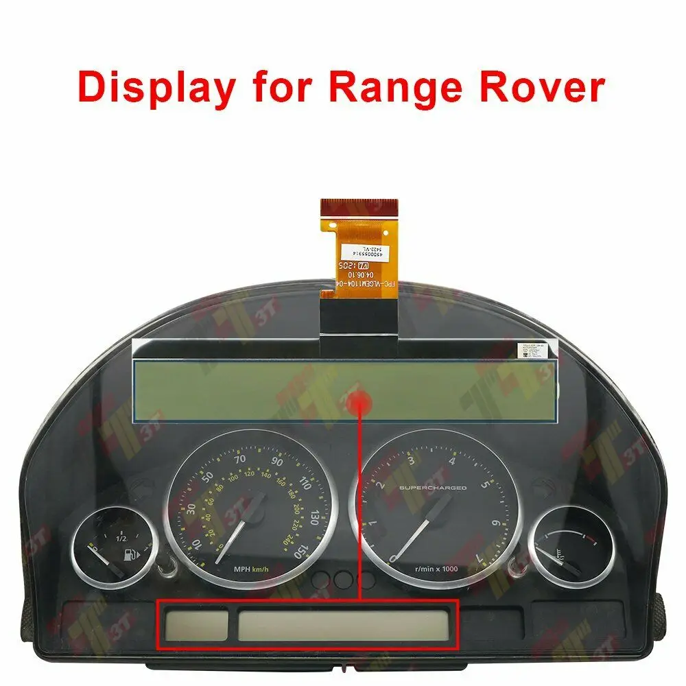 ЖК дисплей для Range Rover L322 dashoboards 05 09 лет COG VLGEM1104 00|Комплекты датчиков и приборные