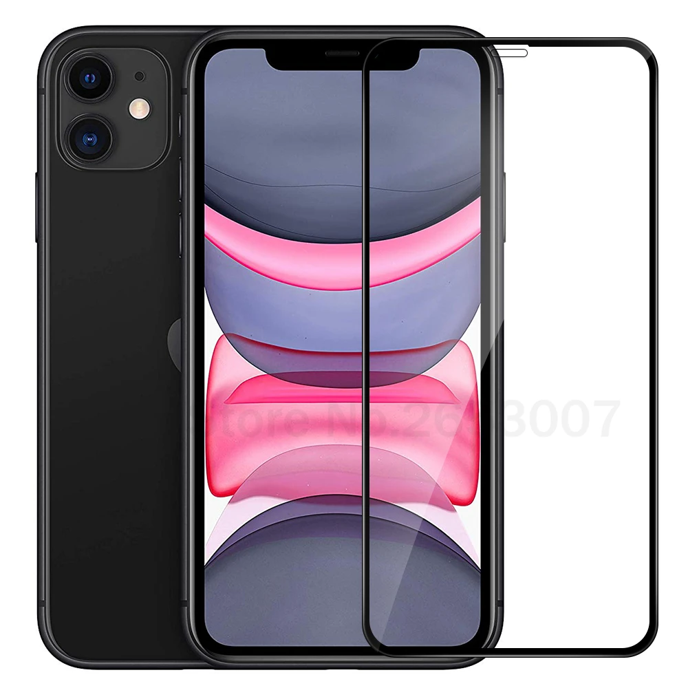 20D закаленное стекло для iPhone 11 Pro Max 11 Pro Полное клеевое Защитное стекло для экрана для iPhone 11 Pro Max X XR XS MAX 8 7 6 6S Plus