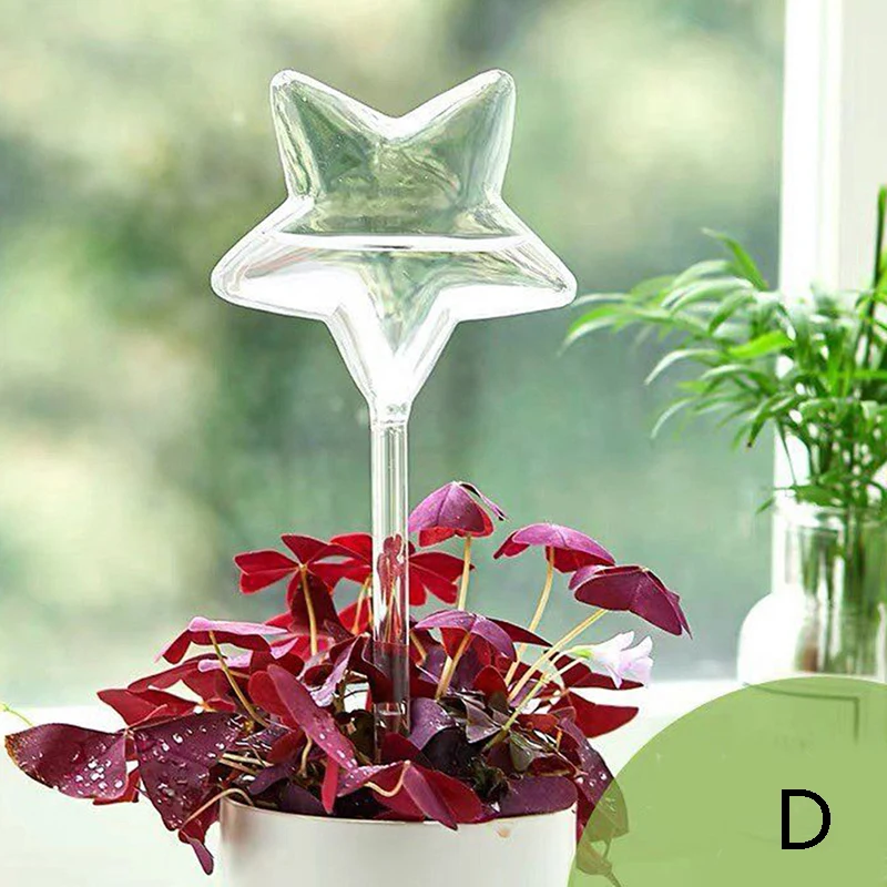 1Pcs Automatic Watering Globe Plant Flower Water Bulbs Animal Shape Glass Home Decor Garden Watering System Self Watering Device 