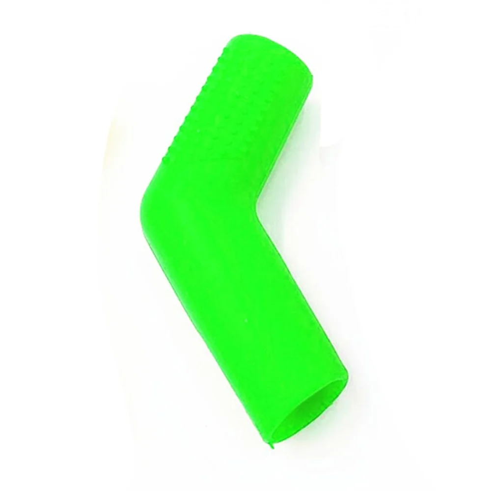 Горячее предложение многоцветный резиновый переключатель передач мотоциклетный башмак Защитные носки крышка переключения грязи велосипед рычаг переключения рукава тюнинг части - Название цвета: green