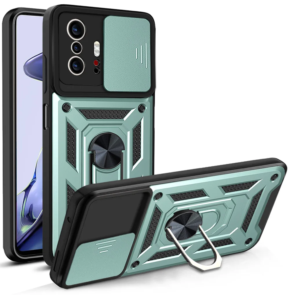 Shockproof Armor Phone Case For Oppo Realme 8 Pro 5G C21 C20 C11 2021 C20A C15 C12 C25  A15 A15S A53 A53S Ring Stand Back Cover oppo mobile cover