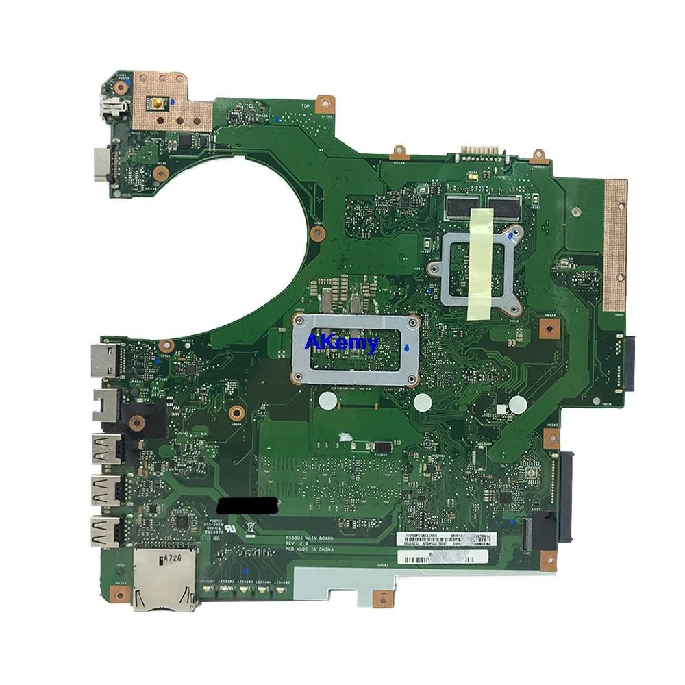  P553UJ Laptop Motherboard For ASUS PRO553U PRO553UJ P553U motherboard P553UJ Mainboard 100% test Ok