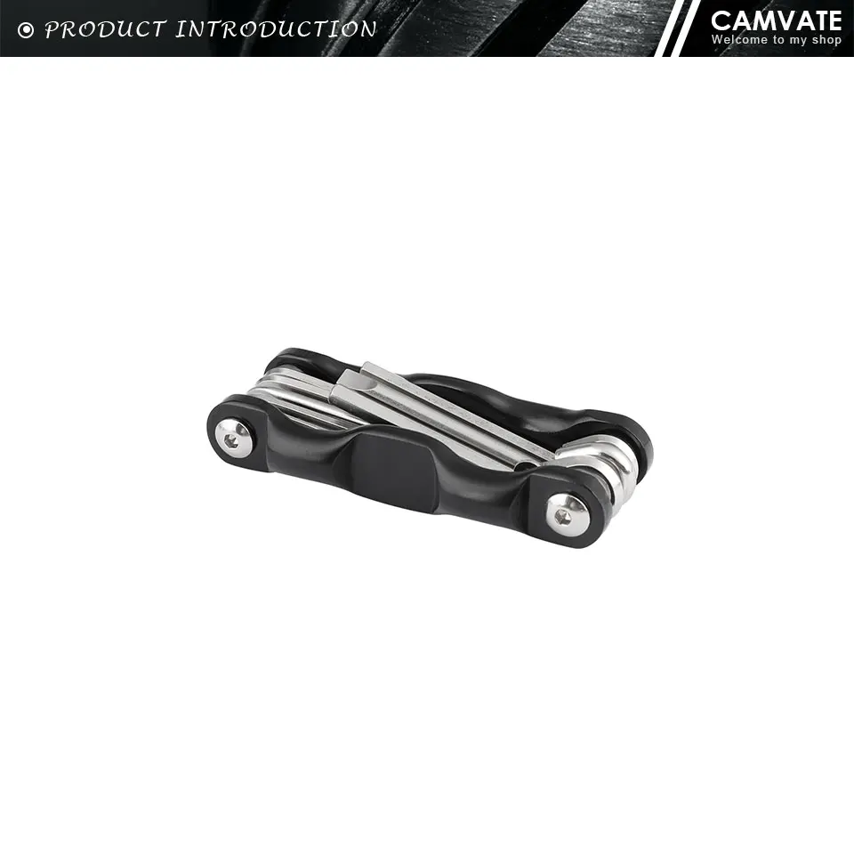 Multi-purpose 8 in 1 Folding Screwdriver Kit Wrench Set Portable Hand Tool Set A